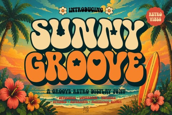 A Sunny Groove Font That Feels Like Sunshine