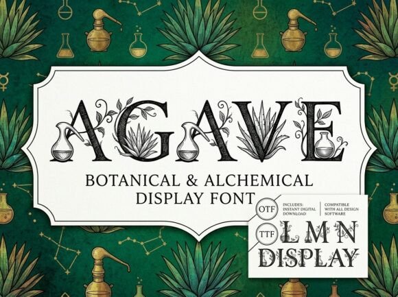 Agave: A Display Typeface That Builds Brand Trust