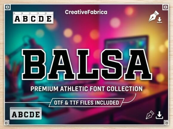 Balsa: A Display Font That Makes Your Brand Feel Strong & Authentic