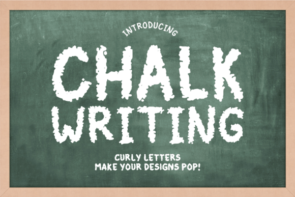 Chalk Writing: A Playful Font for Cozy, Trustworthy Branding