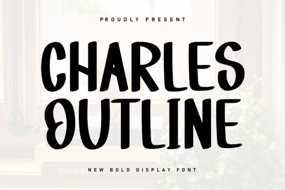 Charles Outline: A Handwriting-Inspired Font Crafters Will Adore