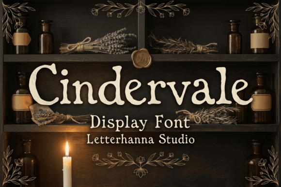 Cindervale: A Display Font That Breathes Life Into Campaign Headlines