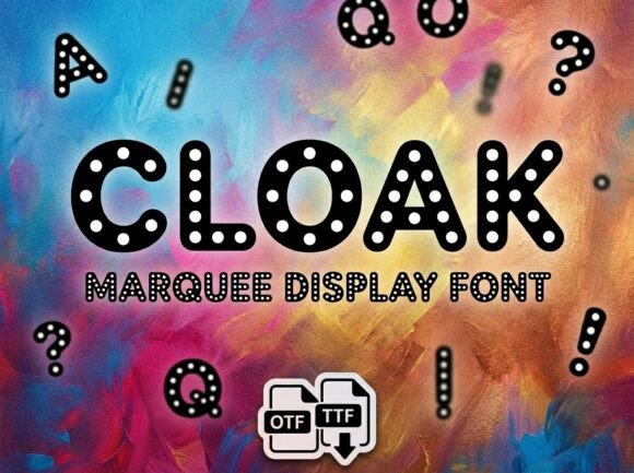 Cloak: A Bold Display Font for Scroll-Stopping Campaigns