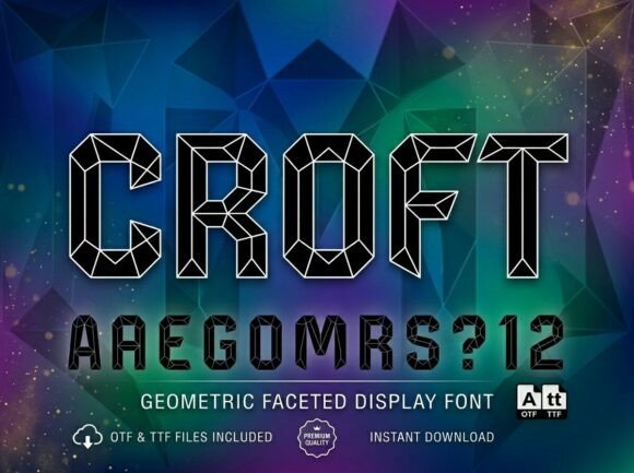 Croft: A Premium Display Font for Bold Digital Branding
