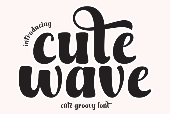 Cute Wave Font: A Display Typeface That Captures Attention