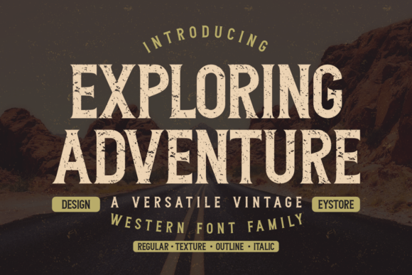Exploring Adventure Font: Bold Vintage Charm for Handmade Brands