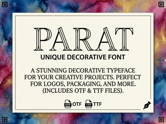 Parat: A Display Serif That Earns Its Elegance