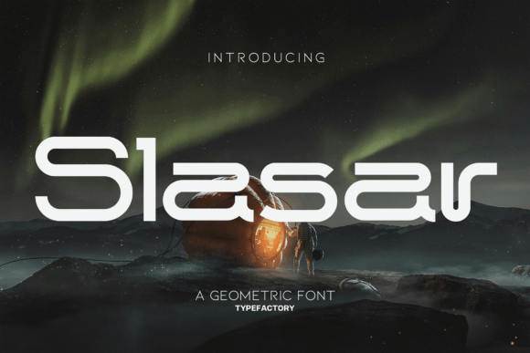 Slasar Font: A Modern Display Typeface for Product Makers