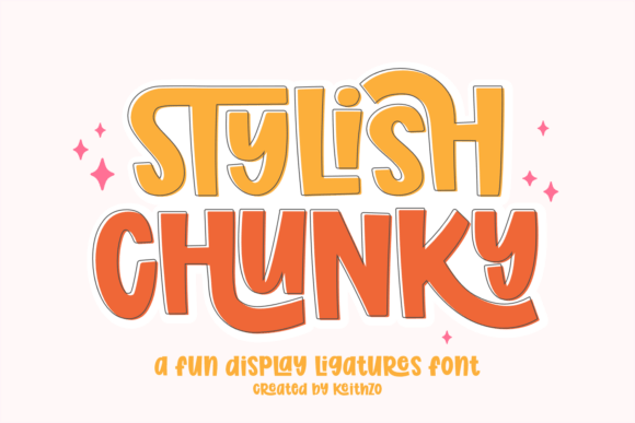 Stylish Chunky Font: A Small Business Branding Powerhouse