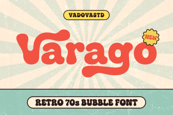 Varago Typeface: A Retro Font for Consistent Brand Identity